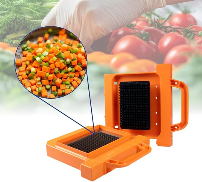 Prince Castle Saber King Dicer Blade & Pusher Set Replacement 1/2" - Vegetable Chopper and Kitchen Chopper Replacement Blade, Veggie Cutter for Dicing