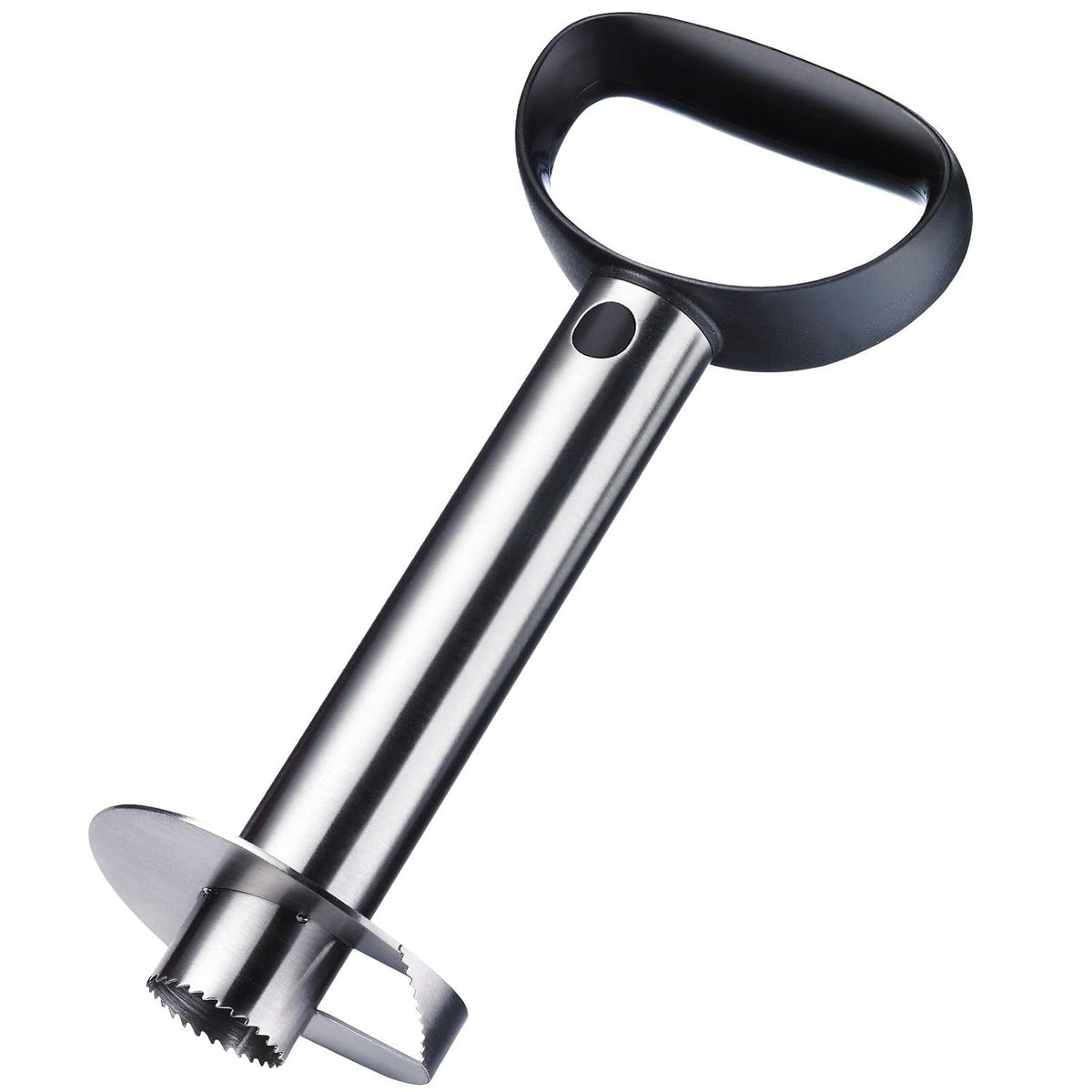 Heavy Duty Stainless Steel Pineapple Slicer and De-Corer (Silver)