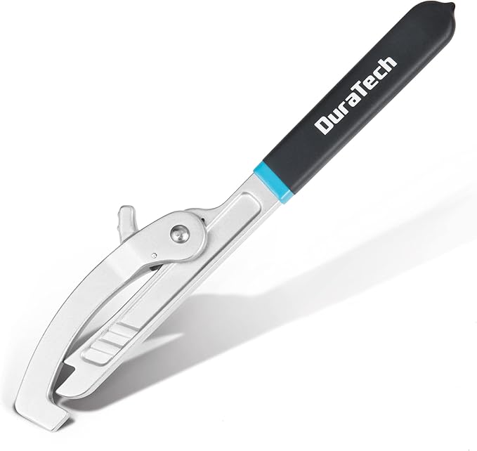 DURATECH Sink Strainer Lock Nut Wrench, Adjustable up to 4-3⁄4" Capacity Upgrade Jaw, for Install or Remove Strainer Basket Lock Nuts