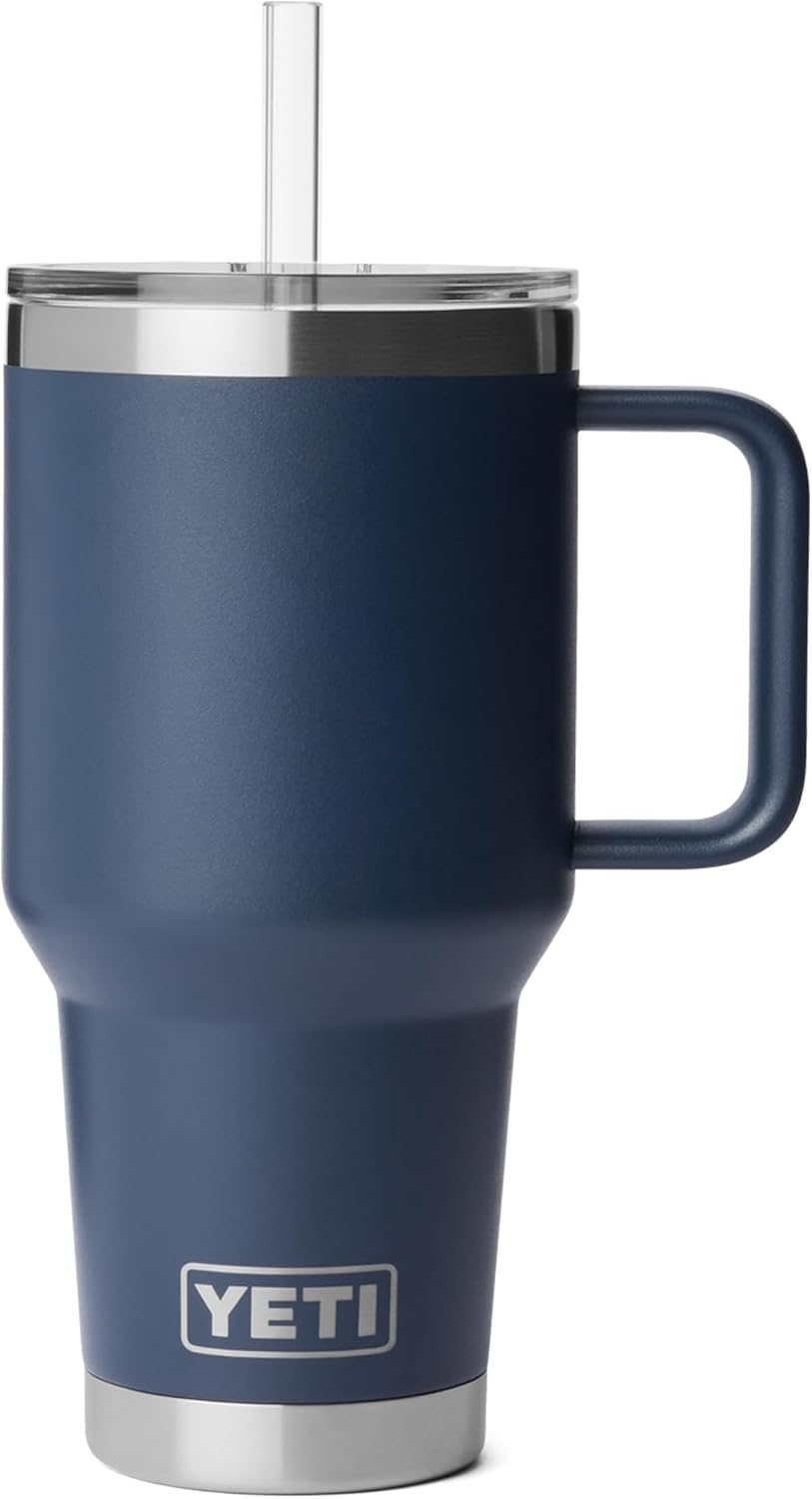 Rambler 35 oz Straw Mug 2.0, Navy