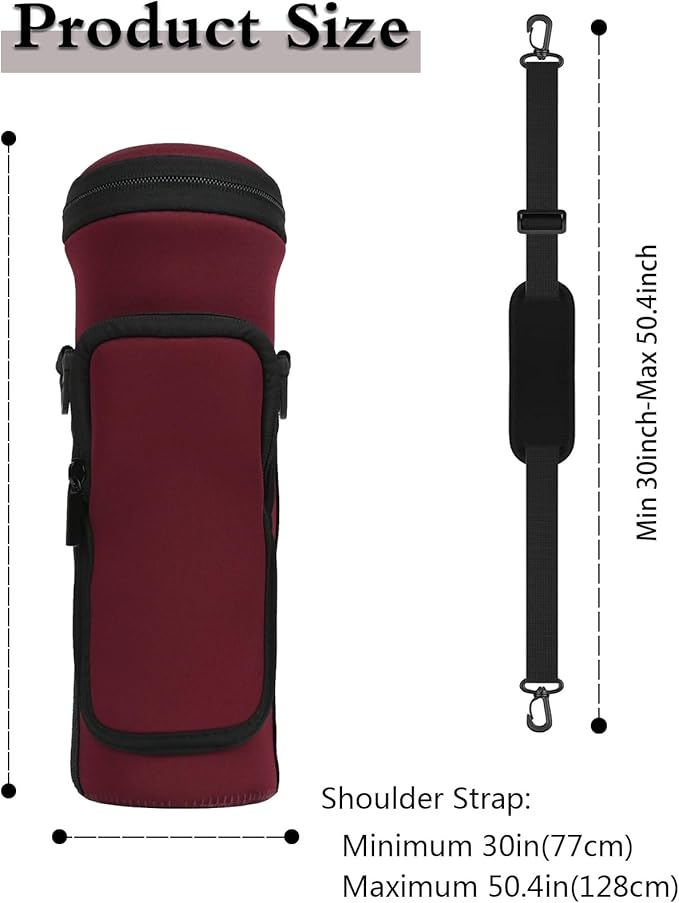 Portable Blender Storage Bag Sleeve for Nj Blast Portable Blender with Shoulder Strap and Accessory Pocket compatible with BC151NV/BC151BK/BC51NV/BC151CR/BC151EM 18oz Blast Blender