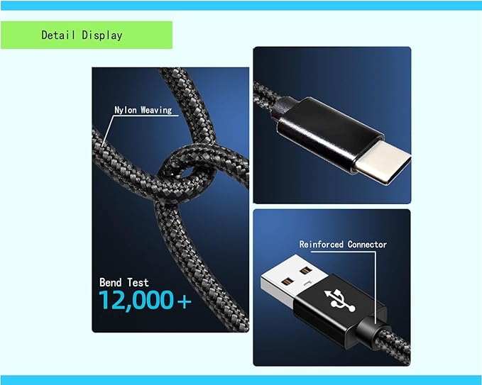 Portable Blender Charger Compatible with Ninja BC151BK/COKUNST/Magic Bullet/BlendJet/NexaEase/Prasky Replacement USB Power Adapter Cord