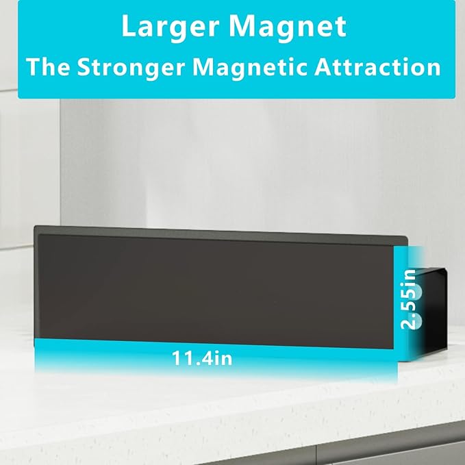 Magnetic Spice Rack for Refrigerator, Metal Spice Rack Organizer, Magnetic Shelf for Fridge 4Pack Red