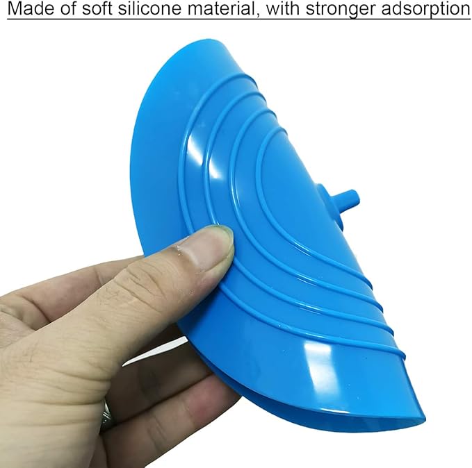 Seatery 2PCS Kitchen Sink Stoppers, Universal Drain Plug, 6.0 Inch Silicone Sink Drain Stopper, Sink Drain Cover, Sink Drain Plug, Sink Water Stopper, Bathtub Stopper