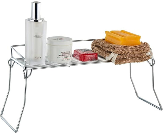 CHERRY Metal The Sink Vanity Organizer, Chrome