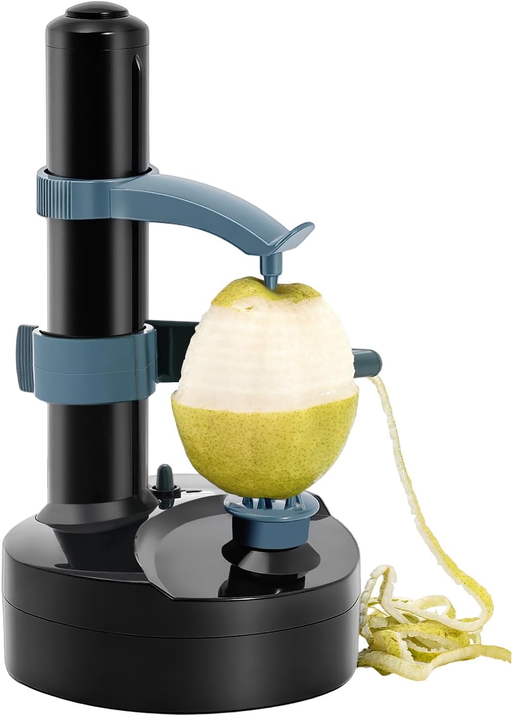 Electric Peeler Tabletop Potato Peeler Spinner Automatic Fruit & Vegetable Peeling Machine Adjustable Automatic Peelers for Hard-Skinned Vegetables and Fruits