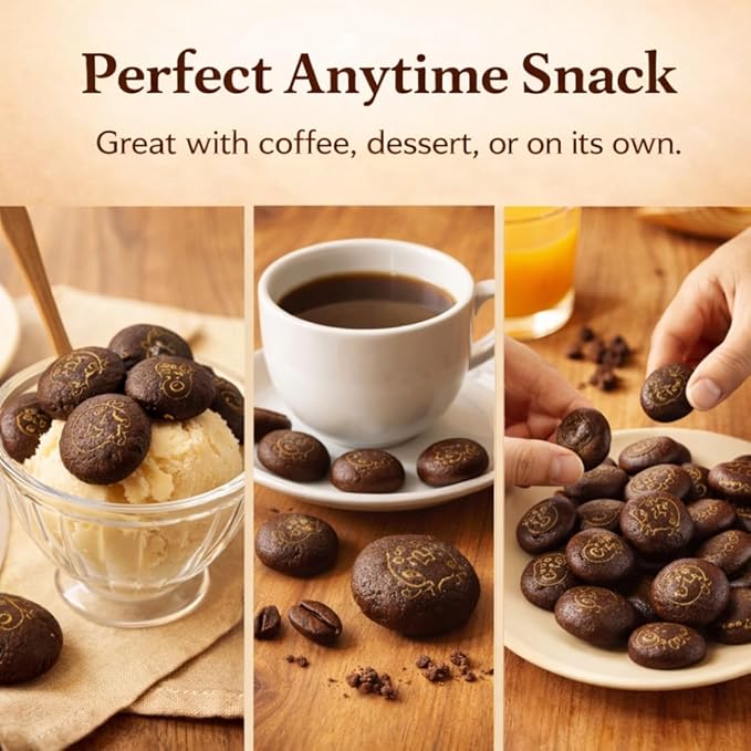 Zyluc Mini Black Crackers – Tiramisu Flavored Snack with Coffee Cocoa Blend – 35g Portable Pack – Light Crunch, Halal Certified, Made with Non-GMO Ingredients – Product of Indonesia – Pack of 20