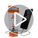 POWER SHAKER BOTTLE NOW WITH DRY STORAGE CONTAINER // A Powerful 11,000 RPM Mixer and Built-In Charger for Your Devices / 600ml (20oz.) BPA Free / *NEW* DRY STORAGE CONTAINER