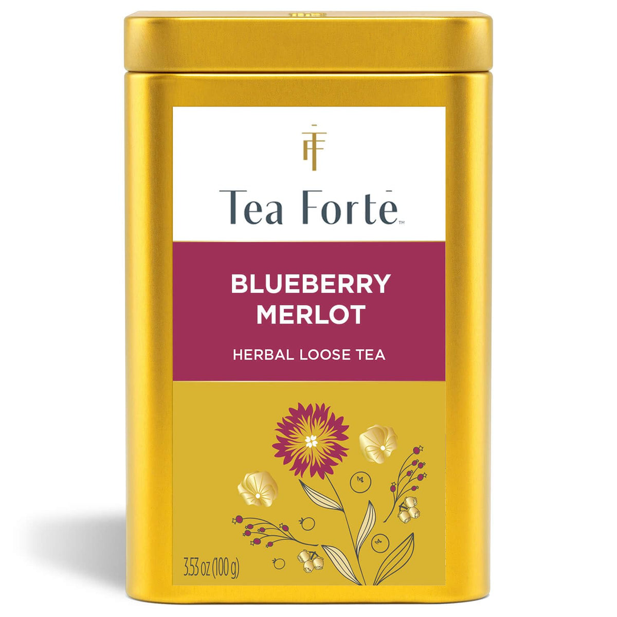 Blueberry Merlot Loose Leaf Tea Canister