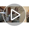 2-Pack Adhesive Cabinet Door Organizer, 5.9" Inside Cabinet Storage