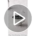 Wave Pour Over Coffee Dripper, Size 185​, Makes 16-26oz, Single Cup Maker, Heat-Resistant Glass, Patented & Portable,black