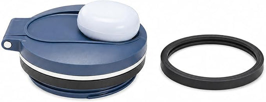 Replacement Leakproof Lid and sealing rings Compatible with Ninja BlendBOSS Personal Blender 26oz Personal Smoothie Tumbler (Cyberspace)