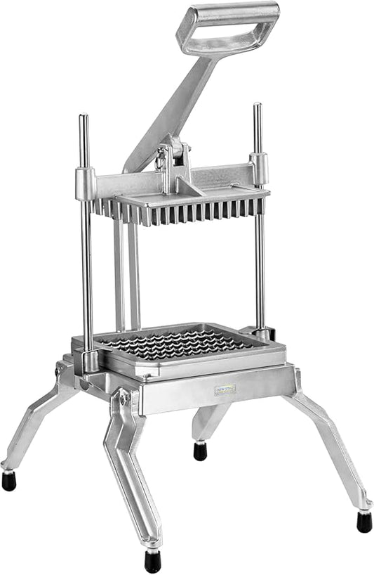 New Star Foodservice Extra Heavy Duty Aluminum Frame Vegetable Slicer Lettuce Cutter (1 Inch Cut)