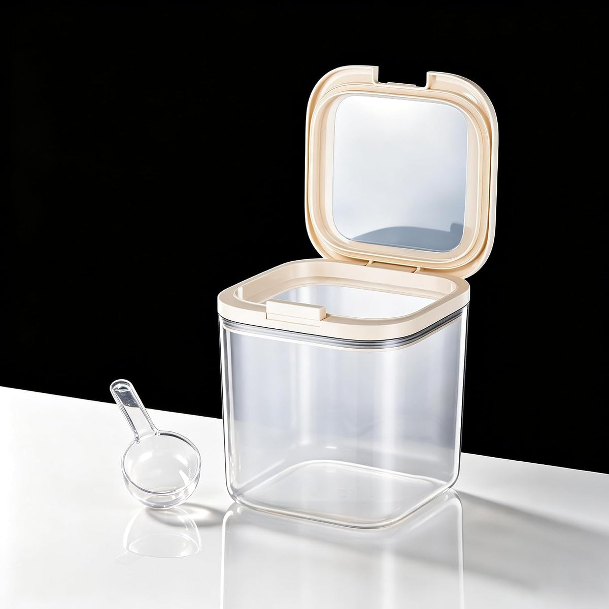 5 Lbs Flour Container with Lid & Scooper,BPA Free,Airtight