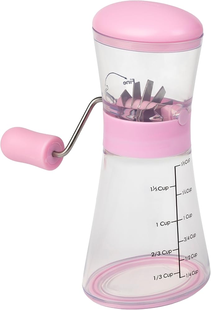Prepworks by Progressive Nut Chopper with Non-Skid Base (Magenta)