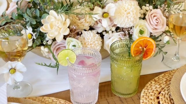 12 oz Mason Jar Mugs With Handles and Solid Lids Set of 6 - Mason Jar Drinking Glasses With Handle, Glass Mason Jars With Lids, Rustic Wedding Decor, Baby Shower Favors