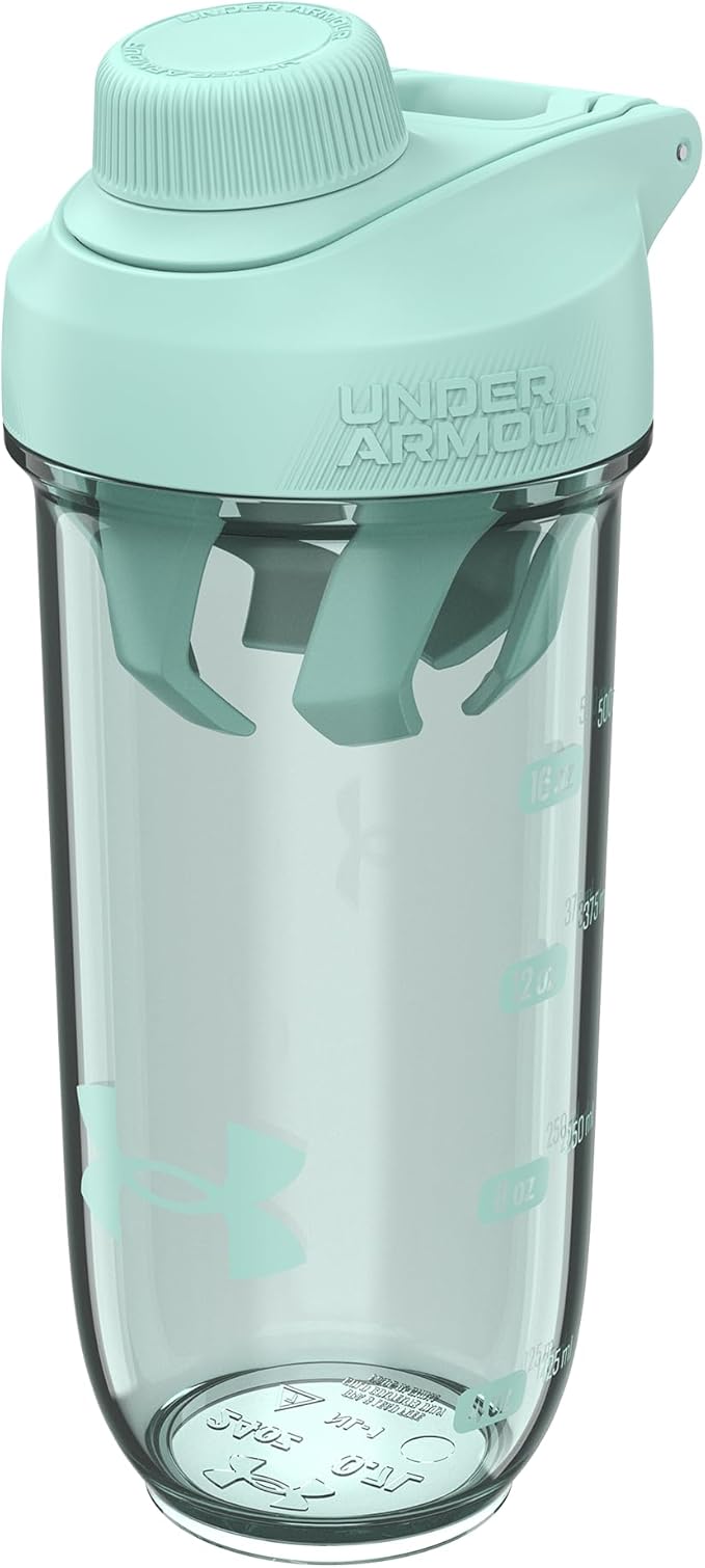 Under Armour 24oz Clarity Shaker Bottle Refresh Mint/Refresh Mint OSFA