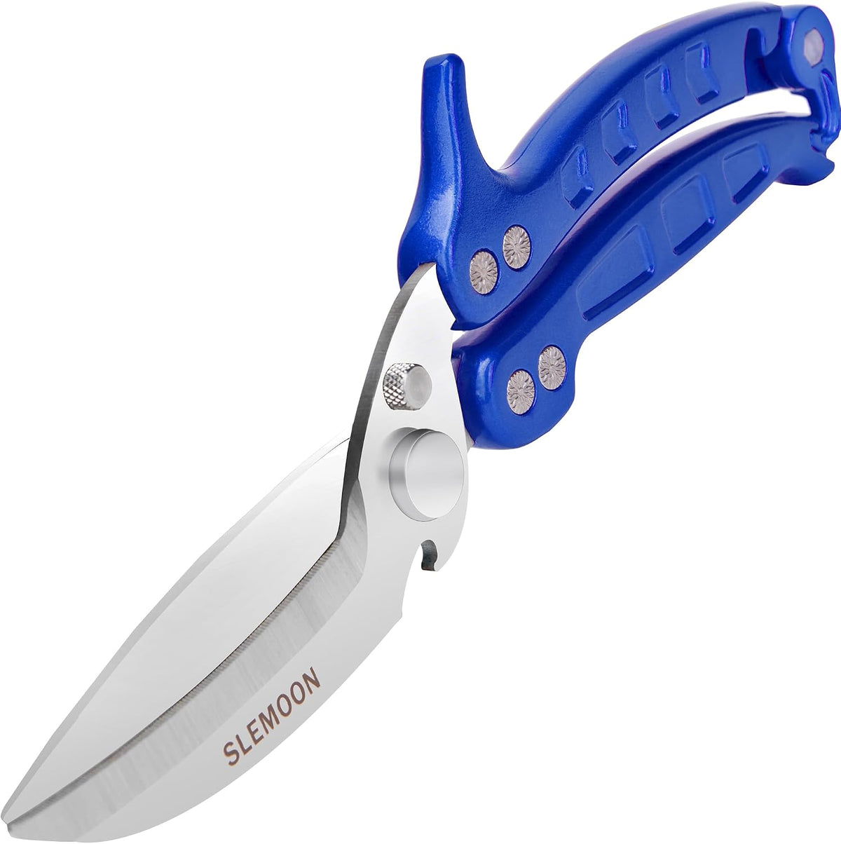 Kitchen Shears Heavy Duty, Poultry Shears, Safety Lock, Blue
