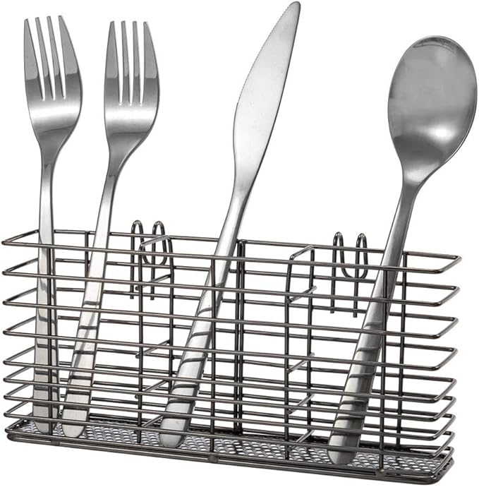 Stainless Steel Utensil Drying Rack Silverware Holder for Dish Rack