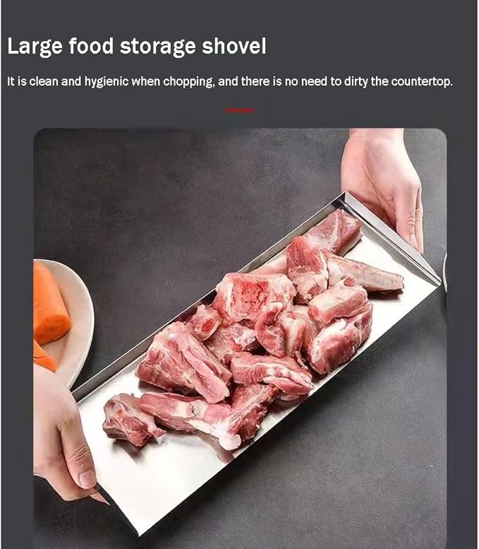 Household Cutting Guillotine,Meat Slicer Bone Cutter,Manual Frozen Meat Ribs Chopper,Stainless Beef Cutter Machine For Rib Fish Chicken Beef,M