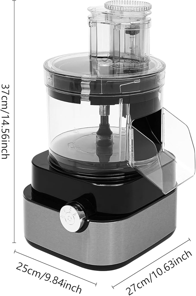 5 in 1 Commercial Vegetable Chopper, 600W Multifunctional Automatic Dicer Slicer Shredder Grind Cutter, Food Chopper Electric with Adjustable Speed & 5 Grid Blades for Veggies & Fruits
