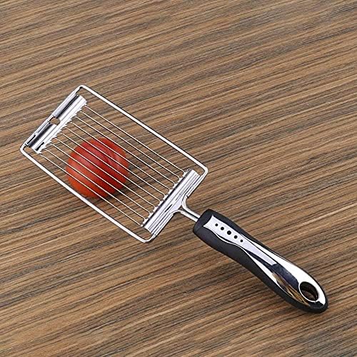 Tomato Slicer,Stainless Steel Handheld Boiled Eggs Slicer Tomato Cutter Veggie Chopper Kitchen Gadgets