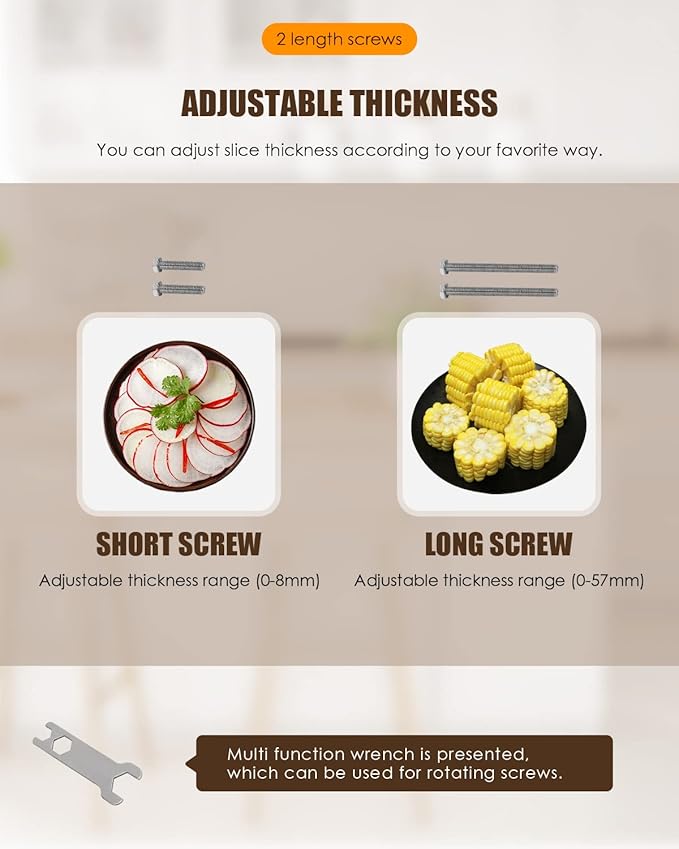 CGOLDENWALL 2 BLADES Manual Ribs Meat Chopper Slicer Stainless Steel Hard Bone Cutter Beef Mutton Household Vegetable Food Slicer Slicing Machine for Whole Chicken Rib Spine