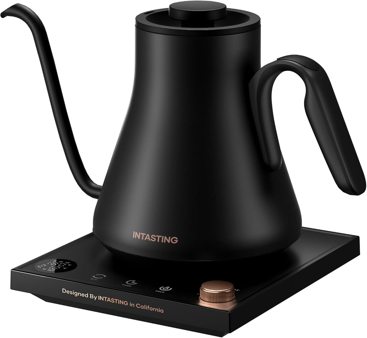 Gooseneck Electric Kettle with ±1℉ Temperature Control, 0.9L