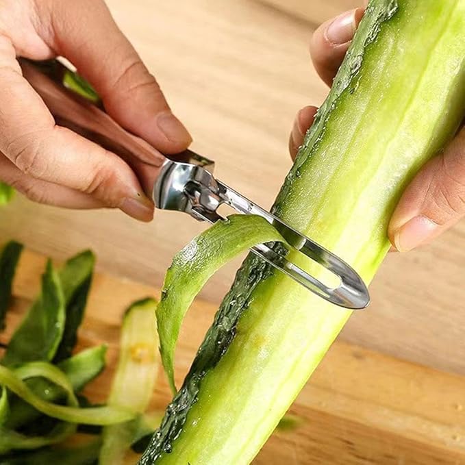 Stainless Steel Rotary Peeler Multi-function Peeling Knife,potato Carrot Hand Peeler Food Fruit Vegetable Cutter Kitchen Tools,Home Kitchen Outdoor Peelers Utensils Gadgets