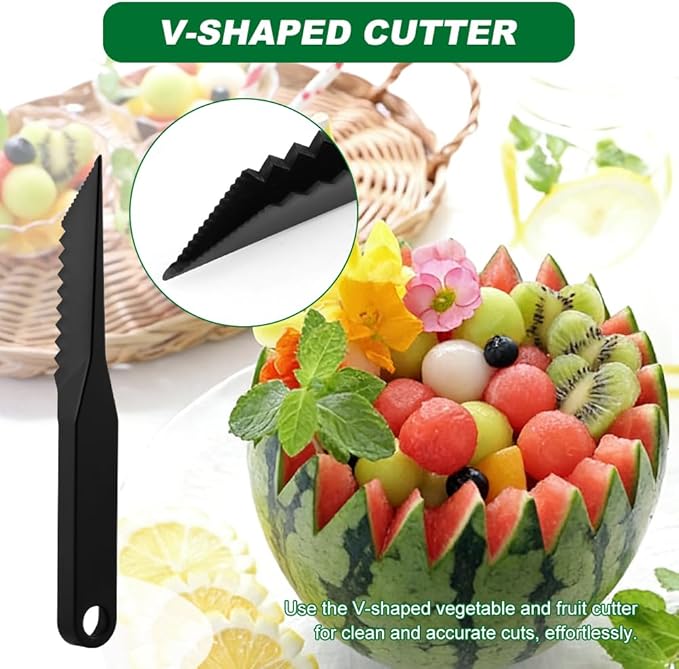 Kitchen Spiral Cutter and V-Shaped Tools, Potato Spiral Cutter Vegetable Spiralizer, Manual Screw Peelers Multifunctional Vegetable Slicer Cutters for Fruit Cucumber Potato Carrot
