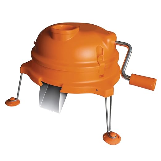 Dynamic CL003 Dynacube Commercial Vegetable Dicer, 1/4' x 1/4' Manual Tabletop Cuber, Orange