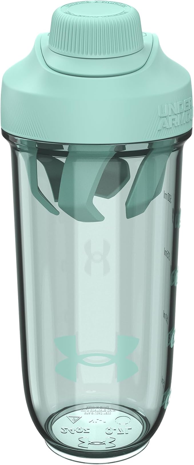 Under Armour 24oz Clarity Shaker Bottle Refresh Mint/Refresh Mint OSFA