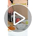 Professional Electric French Fry Cutter for Potatoes, 1/4-3/8-1/2