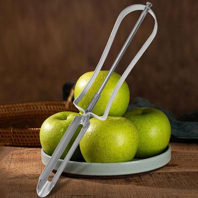 2Pcs Stainless Steel Rotary Peeler Multi-function Peeling Knife,potato Carrot Hand Peeler Food Fruit Vegetable Cutter Kitchen Tools,Home Kitchen Outdoor Peelers Utensils and Gadgets