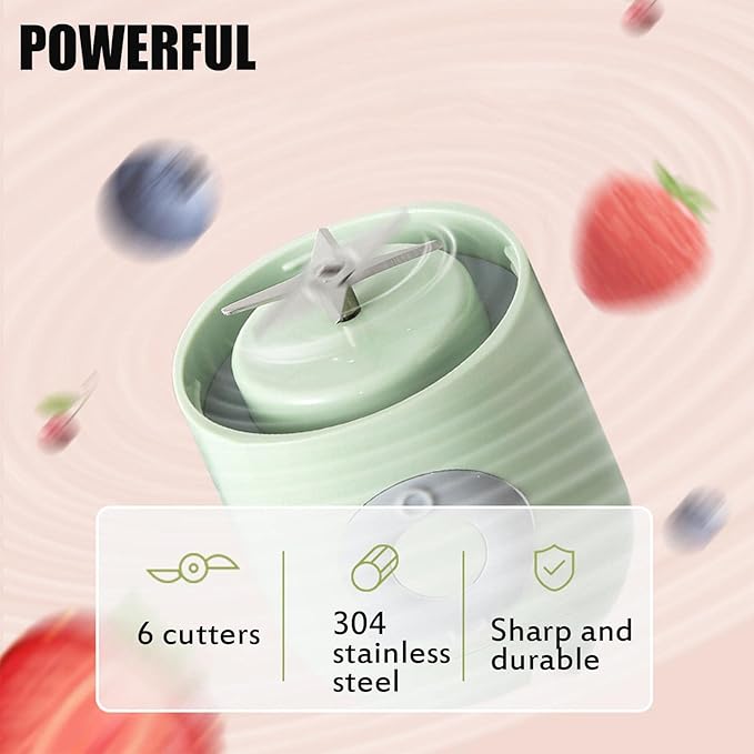 Portable Mixer Cup, Fruit Veggie Juicer, Portable Blender For Fresh Juice