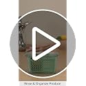 Colander Bin, Produce Saver, Fridge Organizer With Lid, Wash, Strain and Store, Great for Refrigerator, Freezer and Pantry, Medium, Mint Green, Pack of 1