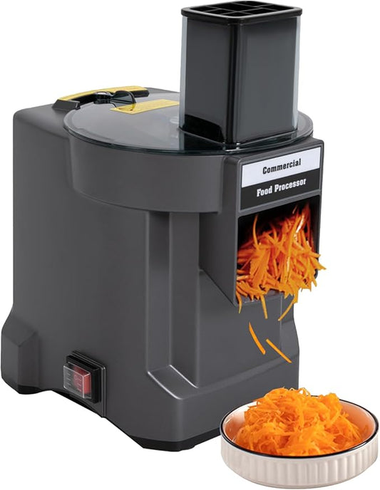 3 in 1 Electric Vegetable Dicer Slicer Shredder, 110W Commercial Automatic Multifunctional Vegetable Processor Food Chopper with 3 Blades for Onion Potato Cabbage Veggie, Fruit Shops