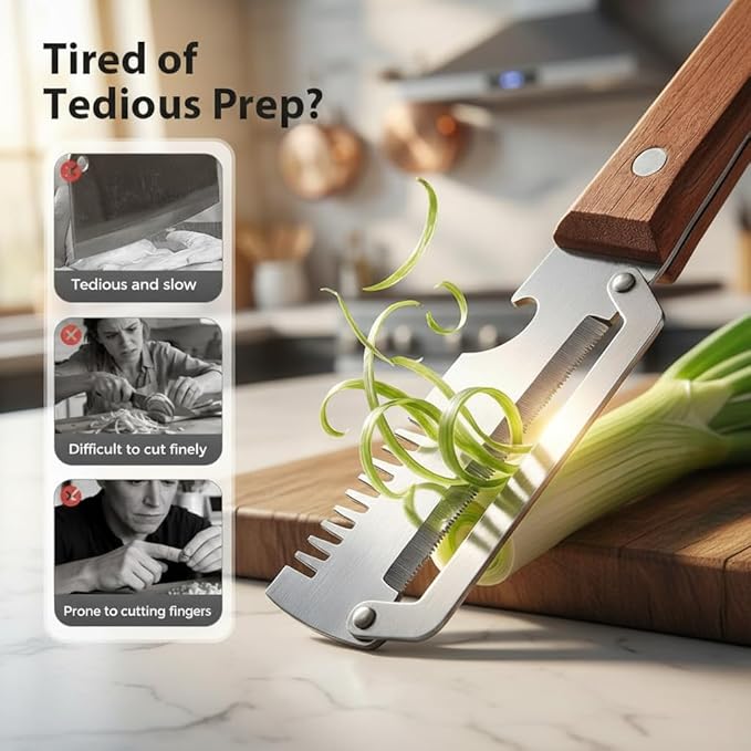 Vegetable Peeler, 2026 Upgrade Multifunctional Stainless Steel Peeler,Vegetable Peeler for Kitchen, Kitchen Gadgets Tool, 3-1,Suitable for Peeling Fruits and Shredding Scallions