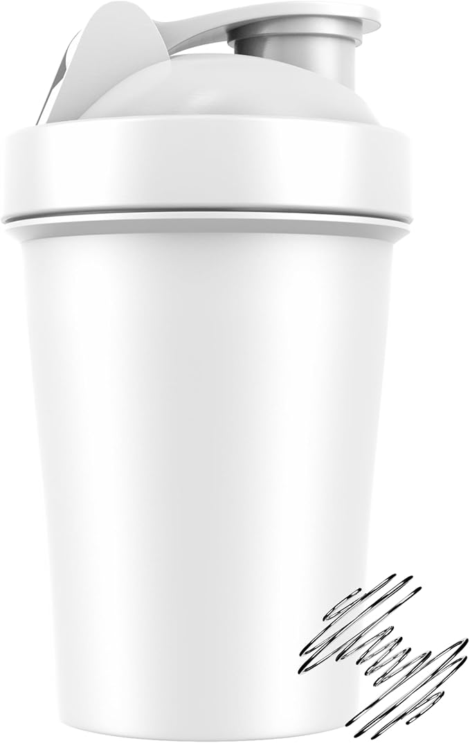 JEELA SPORTS 5 PACK Protein Shaker Bottles for Protein Mixes -20 OZ- Dishwasher Safe Shaker Cups for Protein Shakes - Shaker Cup for Blender Protein Shaker Bottle for Shakes Protein Shake Blender