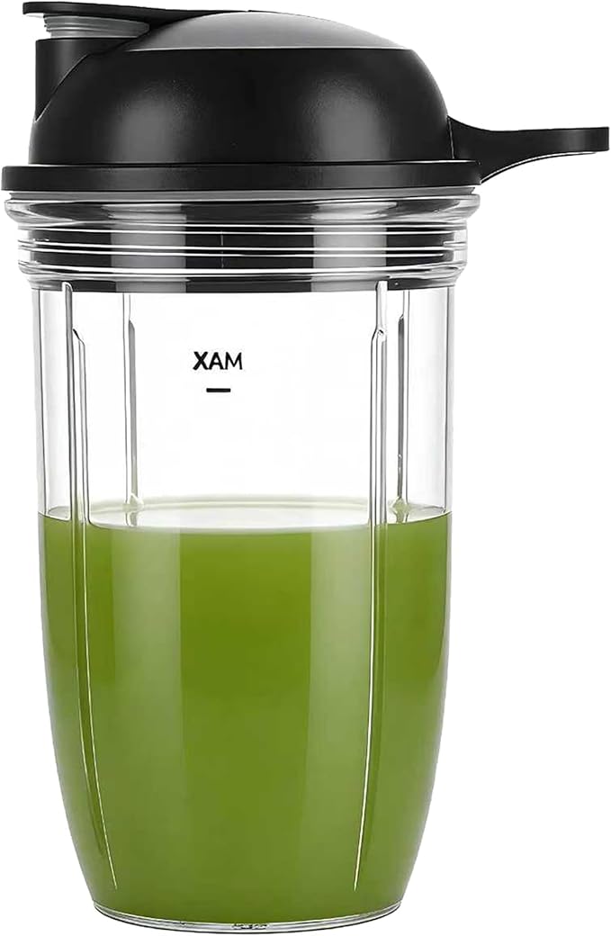 Blender Combo Easy Twist Extractor Blade with 2pcs Juicer personal jar 18oz cup with to go lid,Compatible with nutribullet Full-Size Blender Combo 1200W:NBF50500/NBF50500IN/NBF50500AK/NBF50500AW
