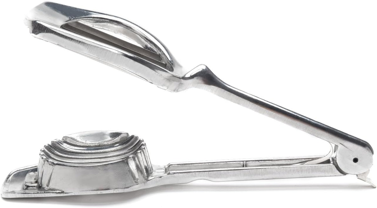 Mushroom and Egg Slicer, Cast Aluminum,Silver