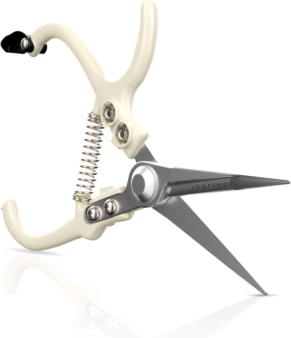 Precision Garden Trimming Scissors & Hand Pruner - Cream