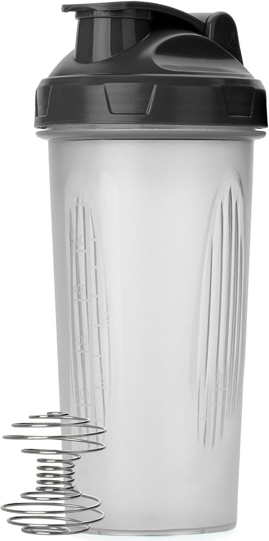 Mr. Pen- Shaker Bottles for Protein Mixes, 28 oz, Leak Proof Shaker Cups with Stainless Steel Wire Whisk Ball for Protein Shakes and Pre Workout