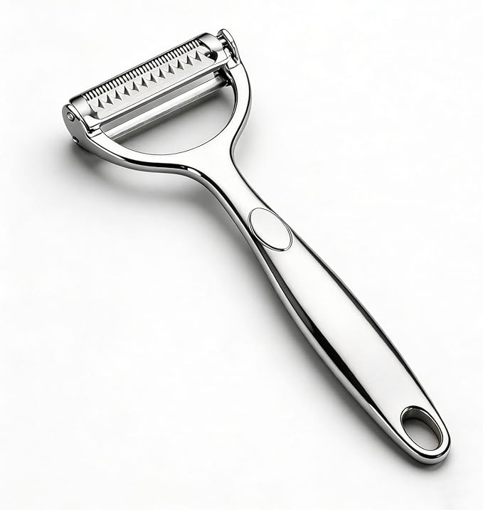 Peeler for Vegetable Multifunction Vegetable Peeler Julienne Peeler for Kitchen Double-Sided Blade Vegetable Julienne Cutter and Fruit Slicer