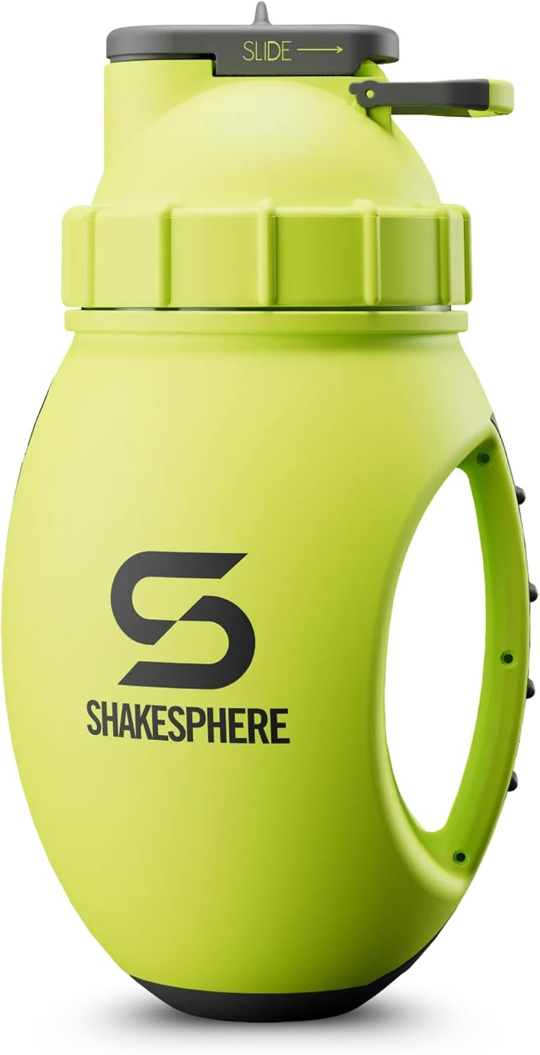 44oz Shaker Jug, Double Walled, BPA-Free, Fluorescent Yellow