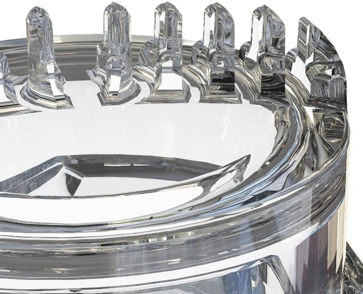 NexTrend Garlic Twister 4th Gen, clear manual garlic mincer for ginger, herbs and nuts - Image 3