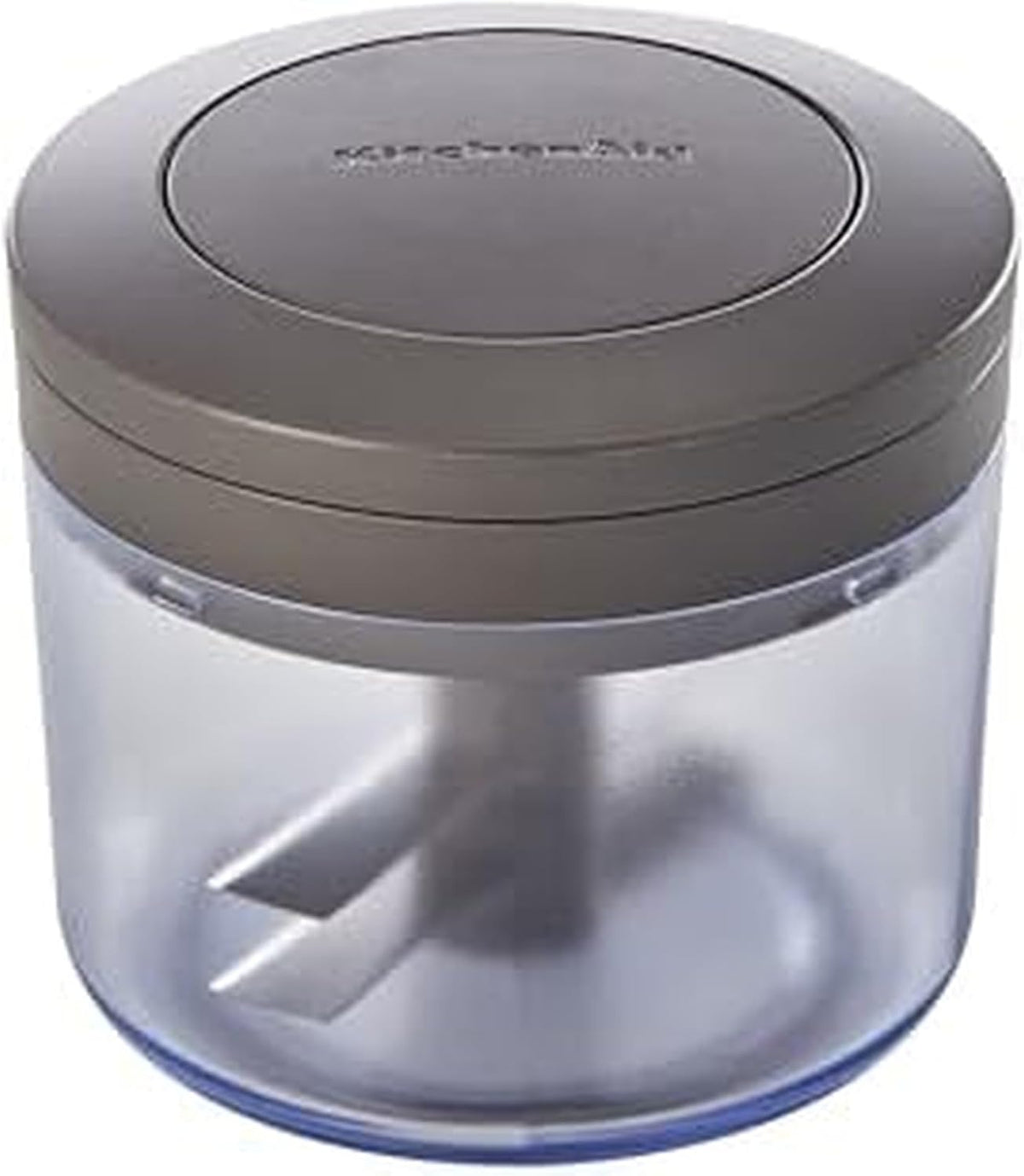 KitchenAid Manual Food Chopper, Charcoal Gray, 3.8 Cups