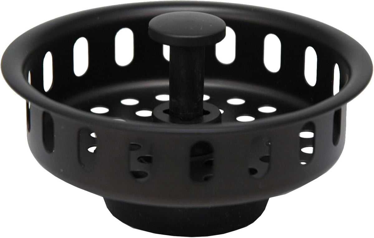 Stainless Steel Replacement Basket for Kitchen Sink Strainers, Oil Rubbed Bronze Finish