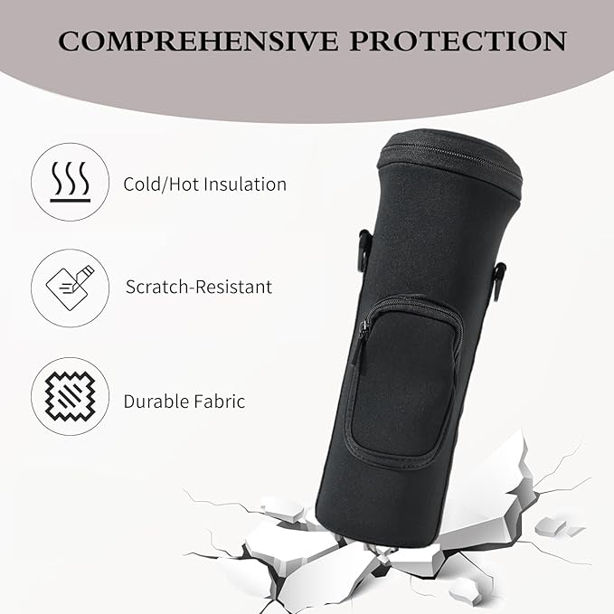 Portable Blender Storage Bag Sleeve for Nj Blast Portable Blender with Shoulder Strap and Accessory Pocket compatible with BC151NV/BC151BK/BC51NV/BC151CR/BC151EM 18oz Blast Blender