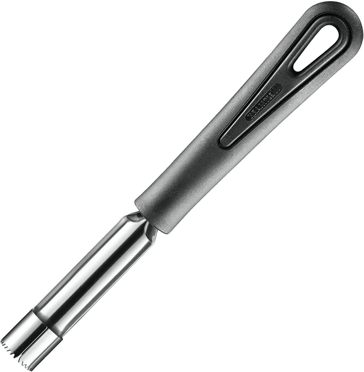 Black Apple Core Remover Gentle, Silver, one size